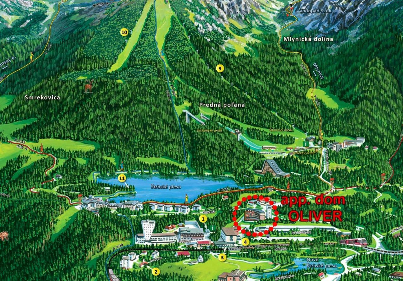 Štrbské Pleso rezidencia Oliver - apartmán 16A Exterior foto